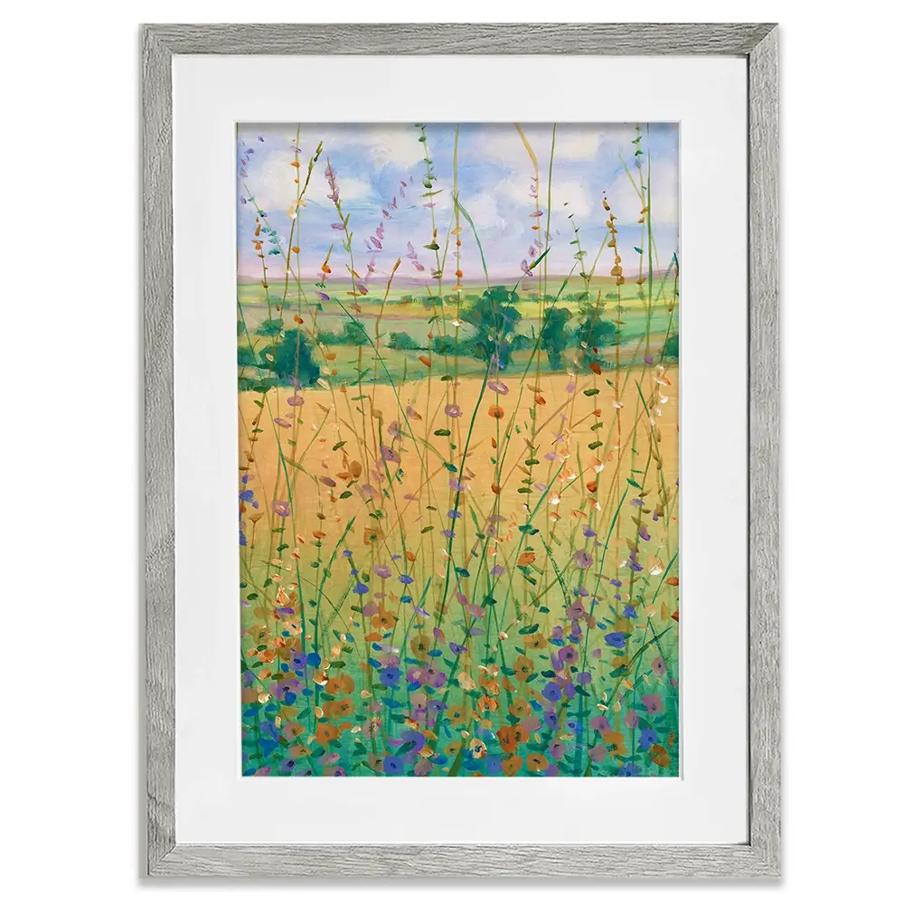 Wildflower Path Framed Art Print Wildflower Path Framed Art Print wall art product Tim O'Toole