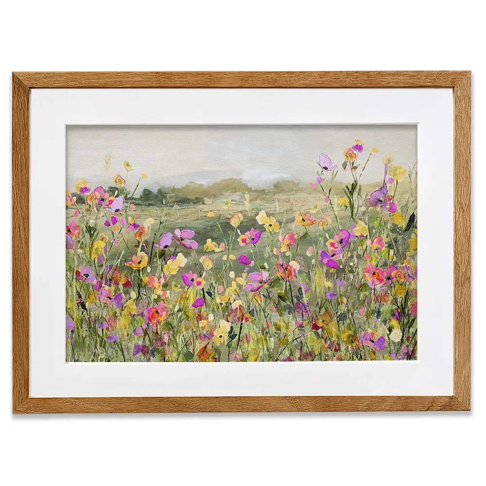Wildflower Profusion Framed Art Print Wildflower Profusion Framed Art Print wall art product Carol Robinson