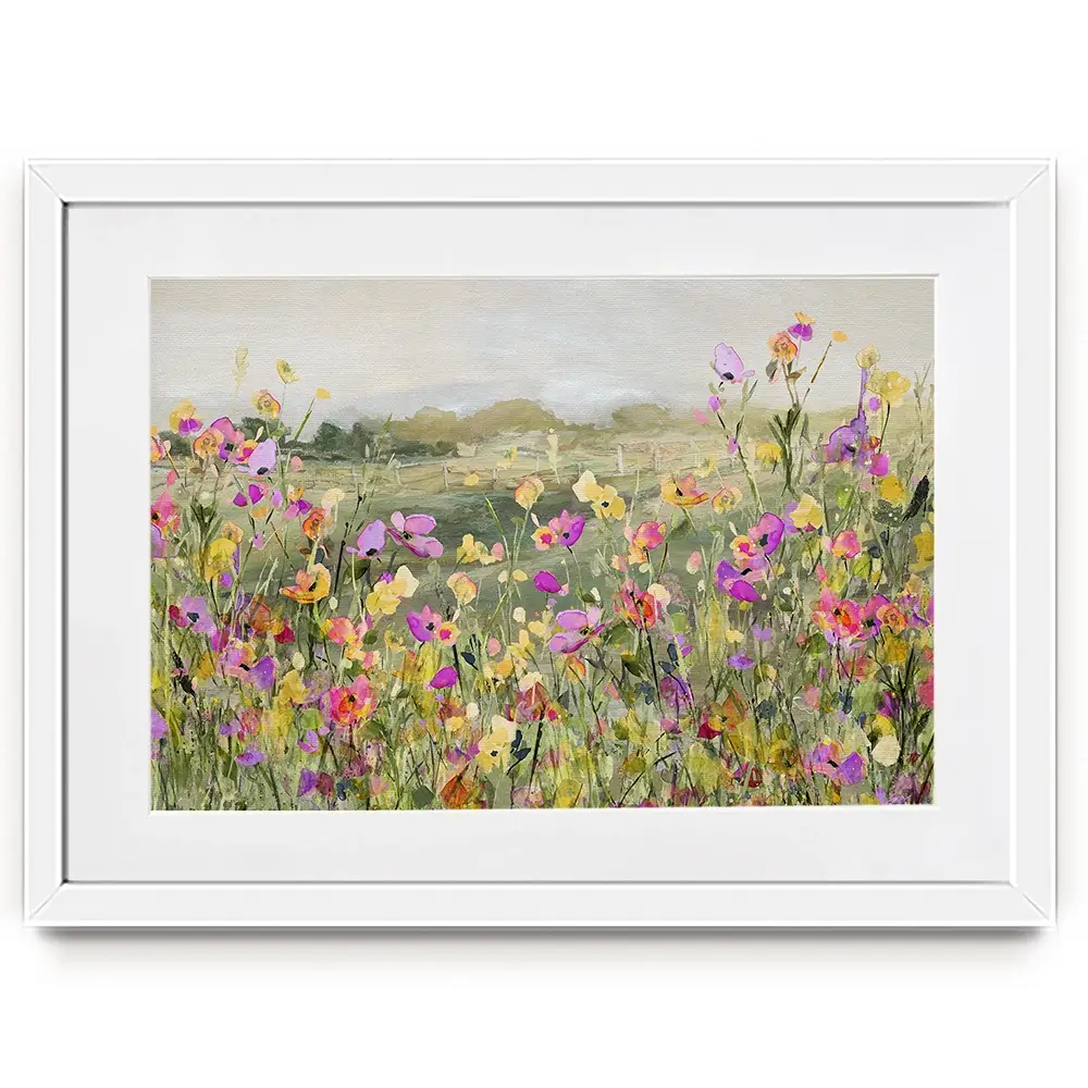 Wildflower Profusion Framed Art Print Wildflower Profusion Framed Art Print wall art product Carol Robinson