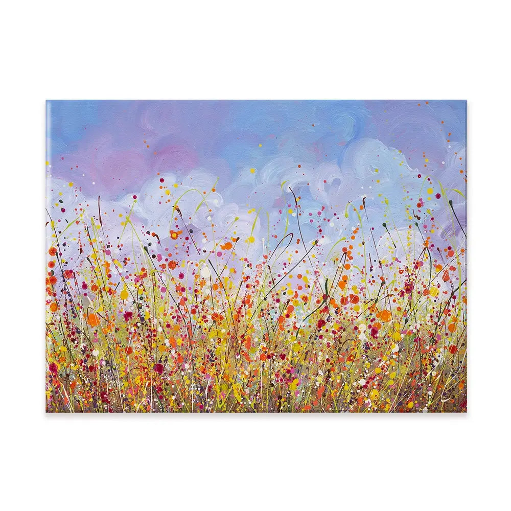 Wildflower Splash Canvas Print Wildflower Splash Canvas Print wall art product Olga Tkachyk