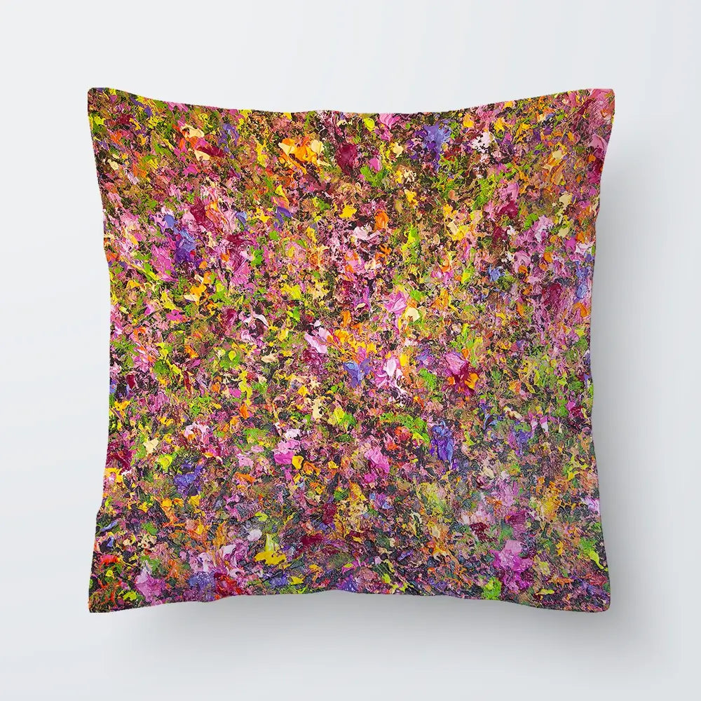 Wildflower Symphony Cushion Wildflower Symphony Cushion wall art product Osnat Tzadok