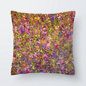 Wildflower Symphony Cushion Wildflower Symphony Cushion wall art product Osnat Tzadok