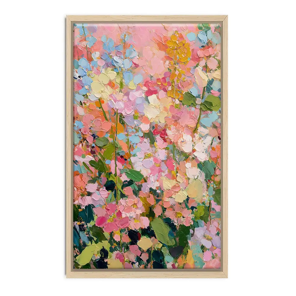 Wildflower Wonder Canvas Print Wildflower Wonder Canvas Print wall art product IAmHomeStudio