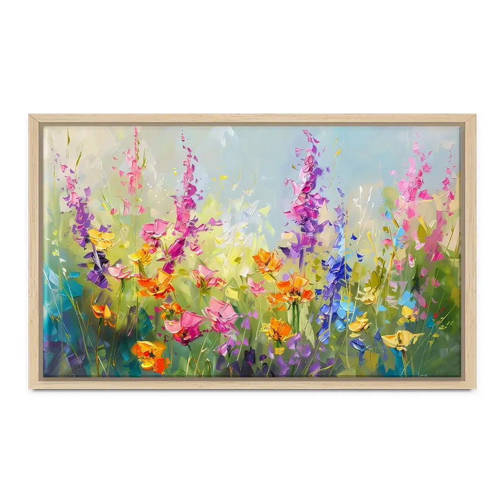 Wildflowers In Springtime Canvas Print Wildflowers In Springtime Canvas Print wall art product Creative Studio - Independent