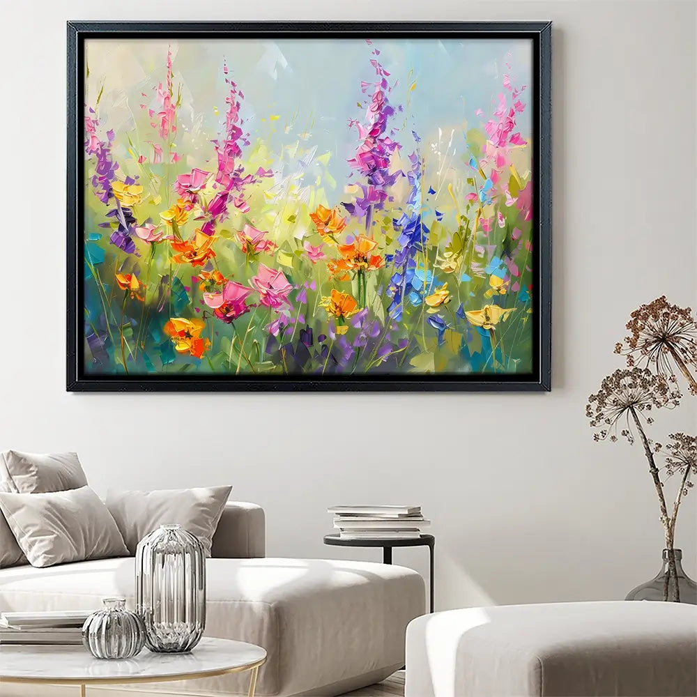 Wildflowers In Springtime Canvas Print Wildflowers In Springtime Canvas Print wall art product Creative Studio - Independent