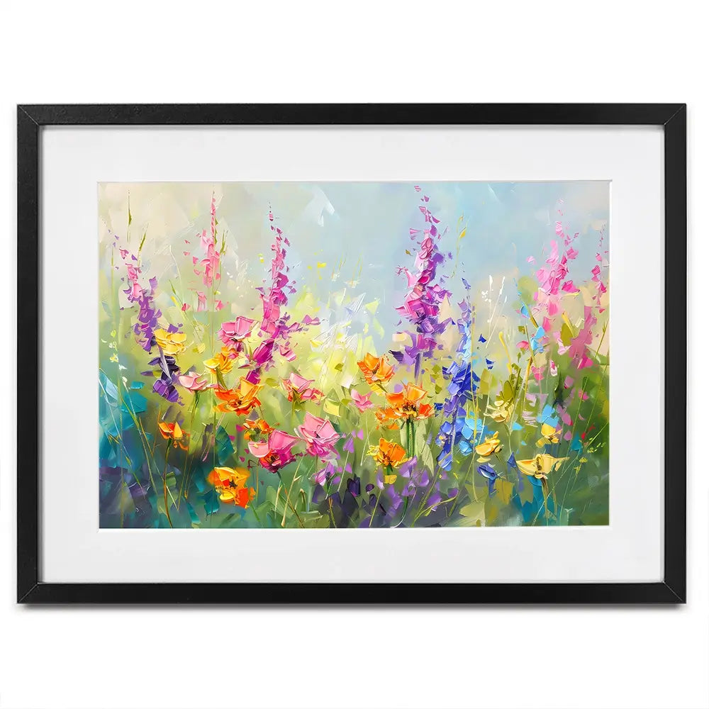 Wildflowers In Springtime Framed Art Print Wildflowers In Springtime Framed Art Print wall art product Creative Studio - Independent