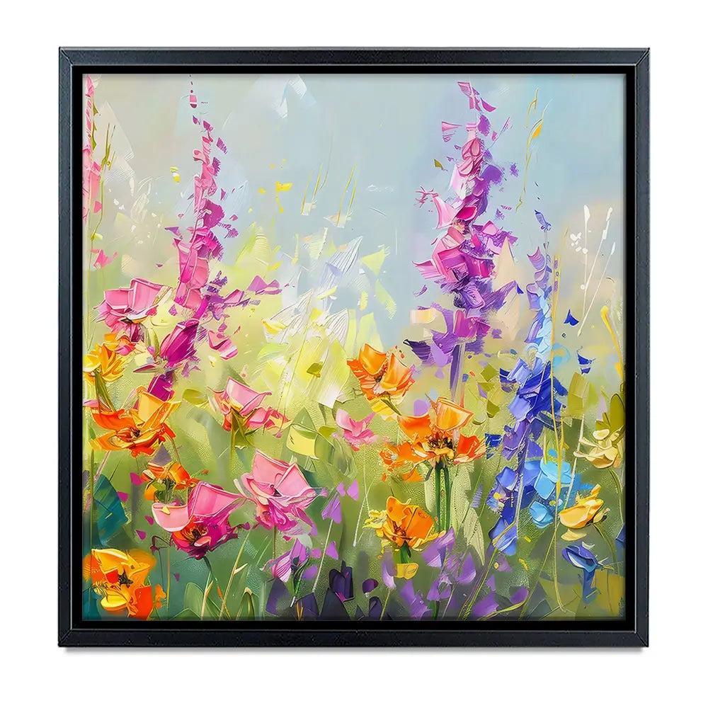 Wildflowers In Springtime Oversized Canvas Print Wildflowers In Springtime Oversized Canvas Print wall art product Art Print Shop