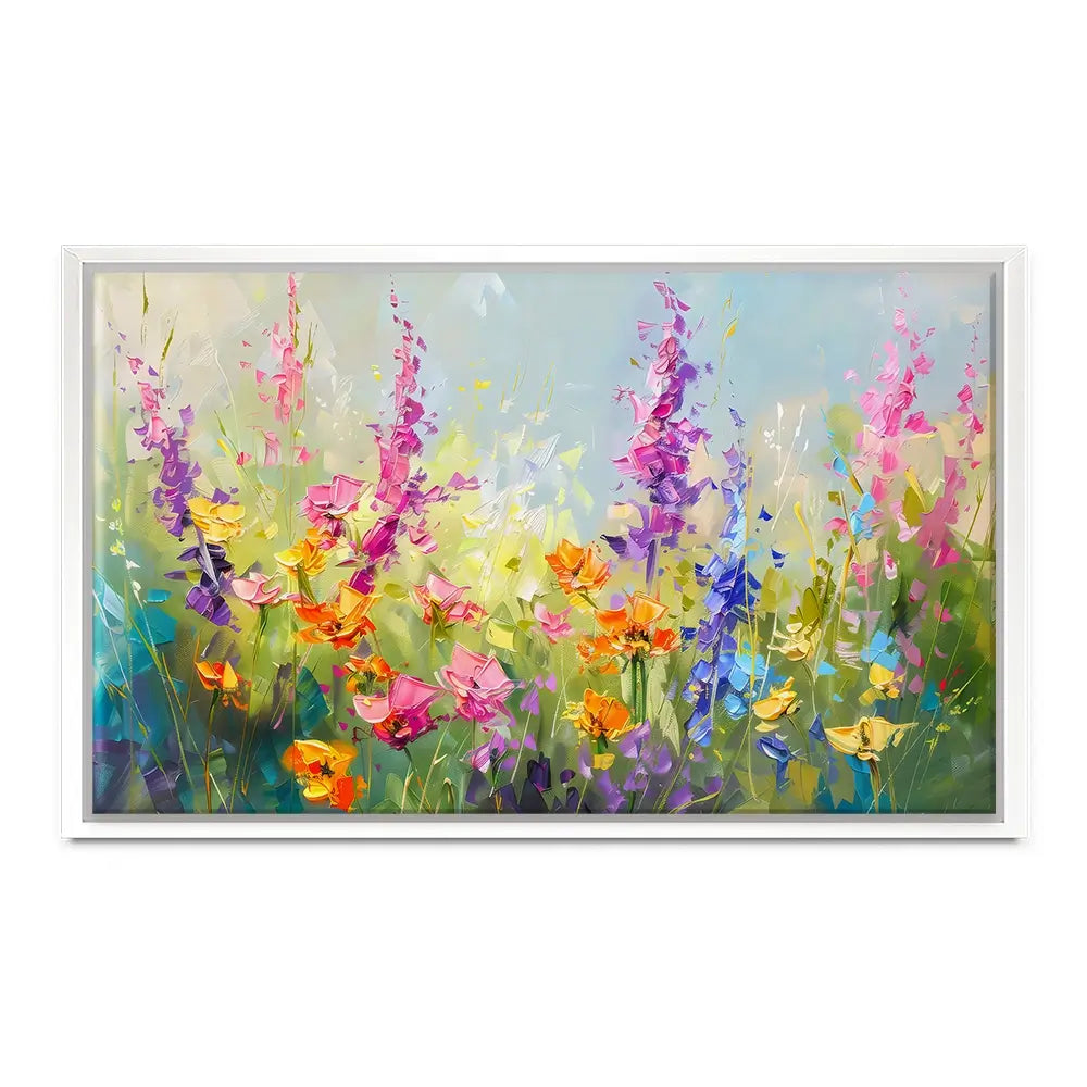 Wildflowers In Springtime Oversized Canvas Print Wildflowers In Springtime Oversized Canvas Print wall art product Art Print Shop