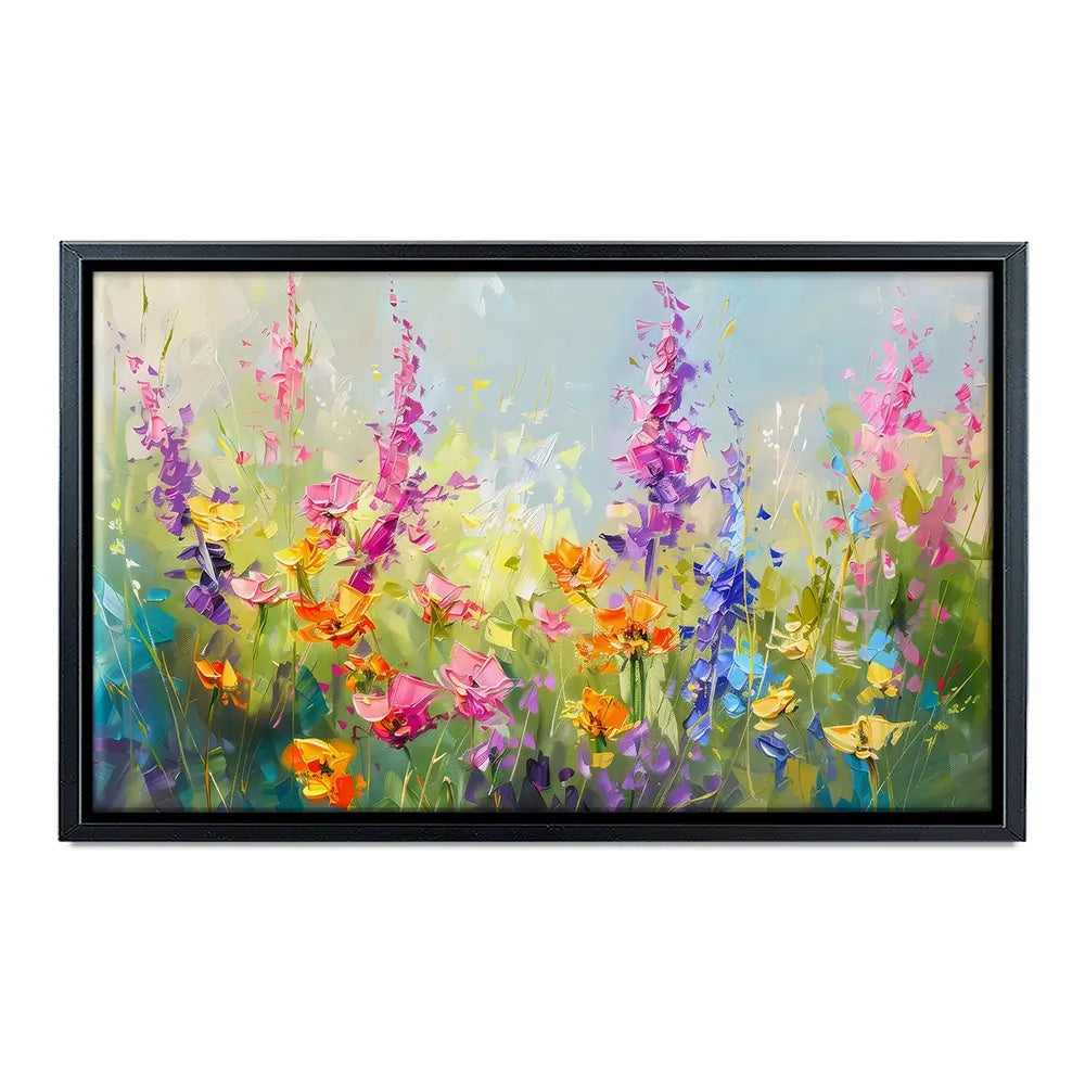 Wildflowers In Springtime Oversized Canvas Print Wildflowers In Springtime Oversized Canvas Print wall art product Art Print Shop