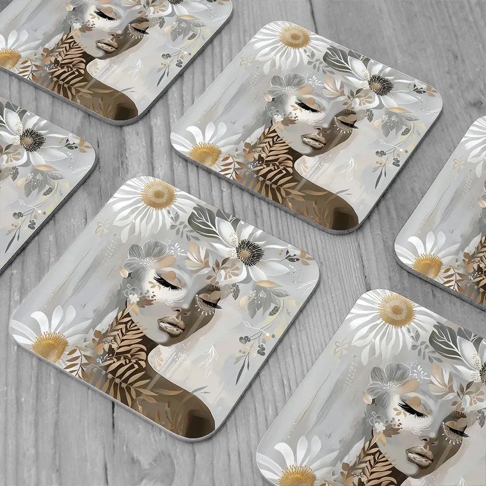 Wildlace Coaster Set Wildlace Coaster Set wall art product Bella Eve