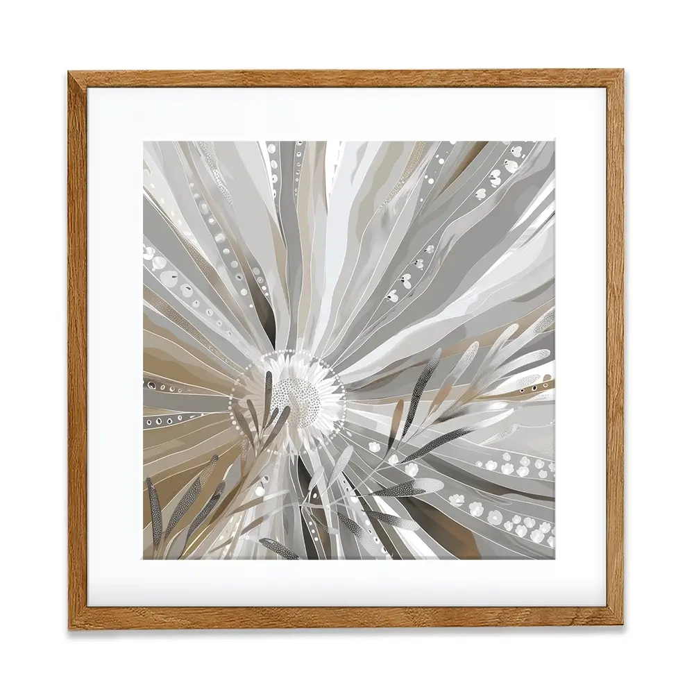 Wildlace Complement Square Framed Art Print Wildlace Complement Square Framed Art Print wall art product Bella Eve