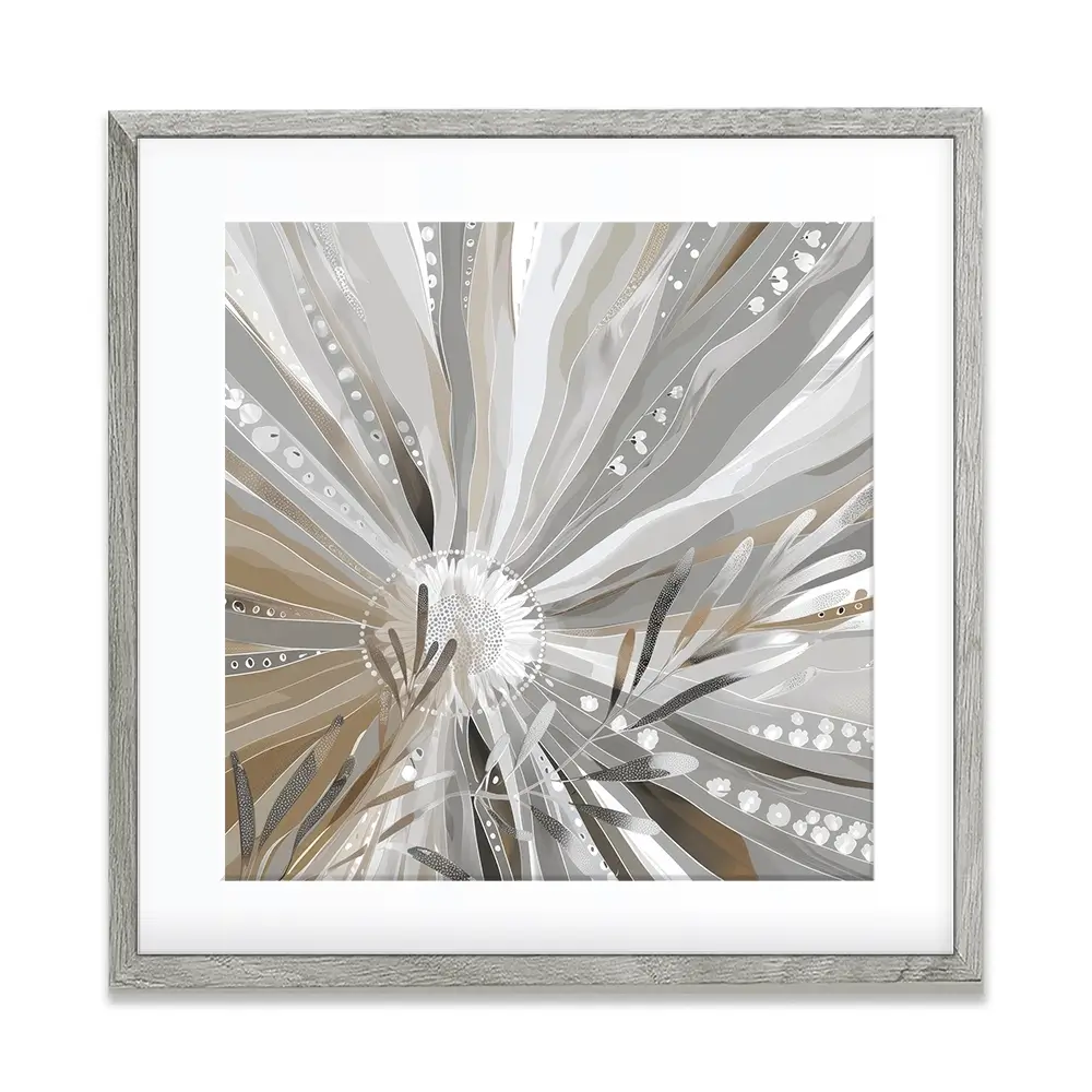 Wildlace Complement Square Framed Art Print Wildlace Complement Square Framed Art Print wall art product Bella Eve