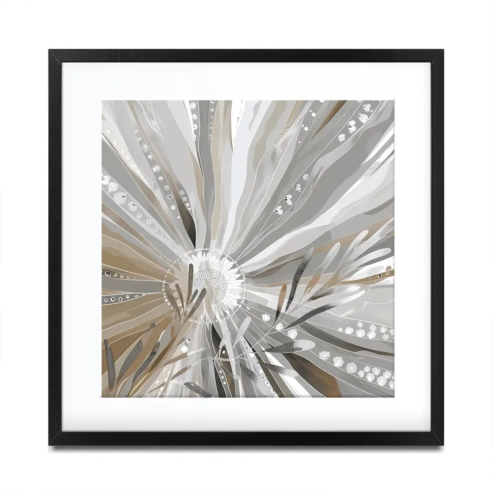 Wildlace Complement Square Framed Art Print Wildlace Complement Square Framed Art Print wall art product Bella Eve