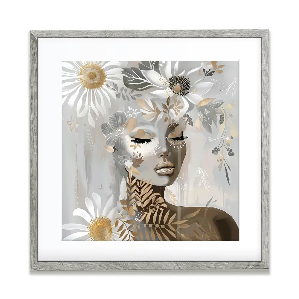 Wildlace Square Framed Art Print Wildlace Square Framed Art Print wall art product Bella Eve