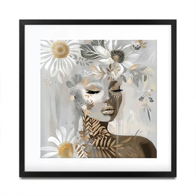 Wildlace Square Framed Art Print Wildlace Square Framed Art Print wall art product Bella Eve