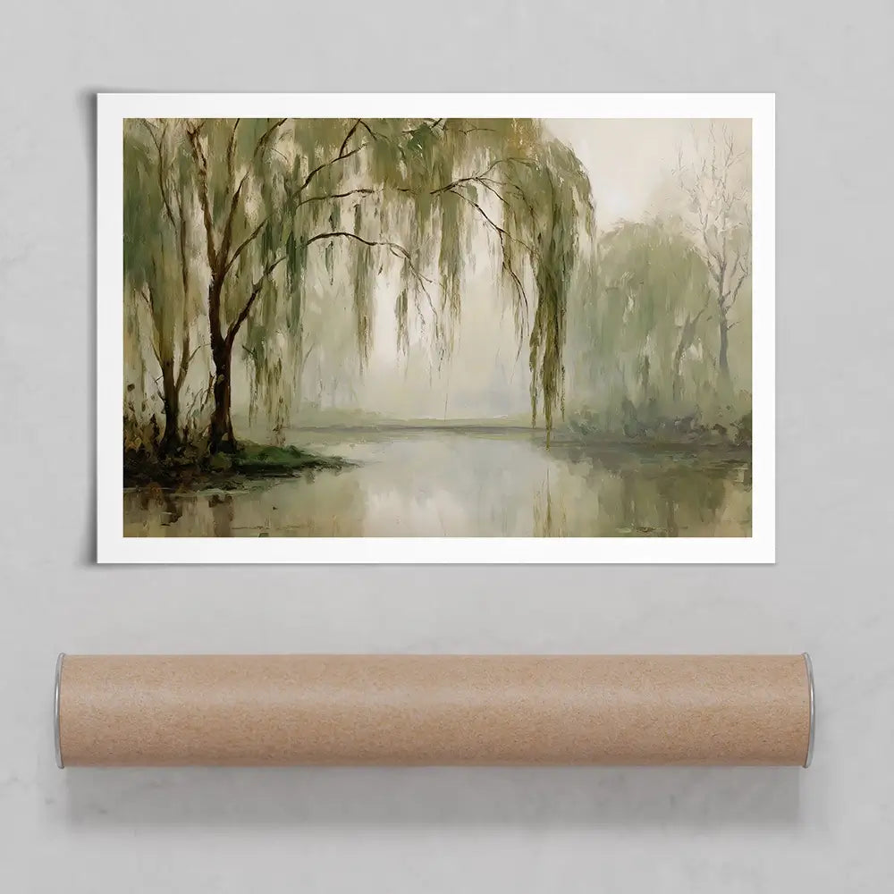 Willow Tree Art Print Willow Tree Art Print wall art product Petals Prints Design - Independent