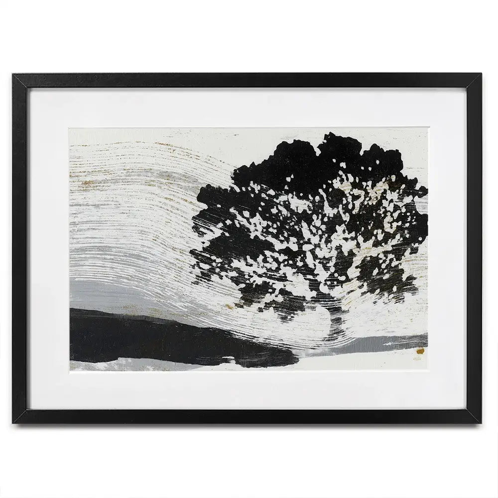 Wind Bent Tree Framed Art Print Wind Bent Tree Framed Art Print wall art product Chromatic Storm Studio