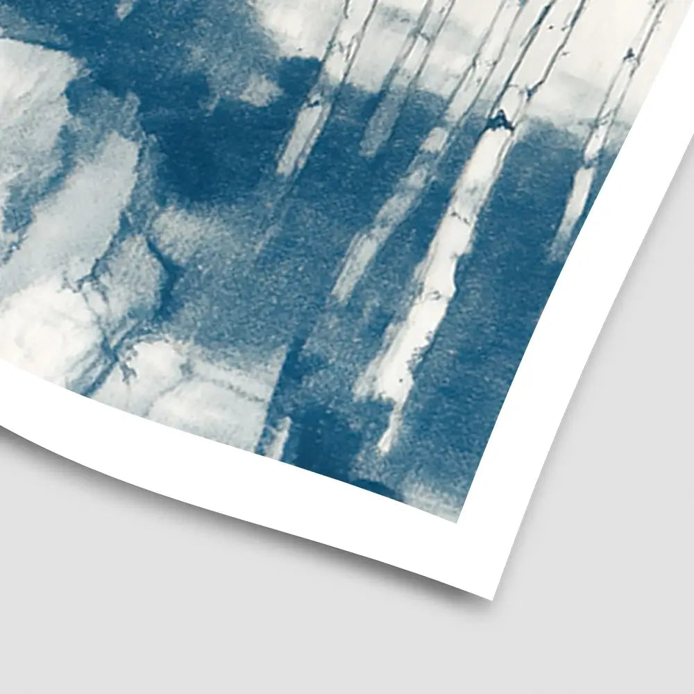 Winding Path Through Birch Trees Art Print Winding Path Through Birch Trees Art Print wall art product Chromatic Storm Studio