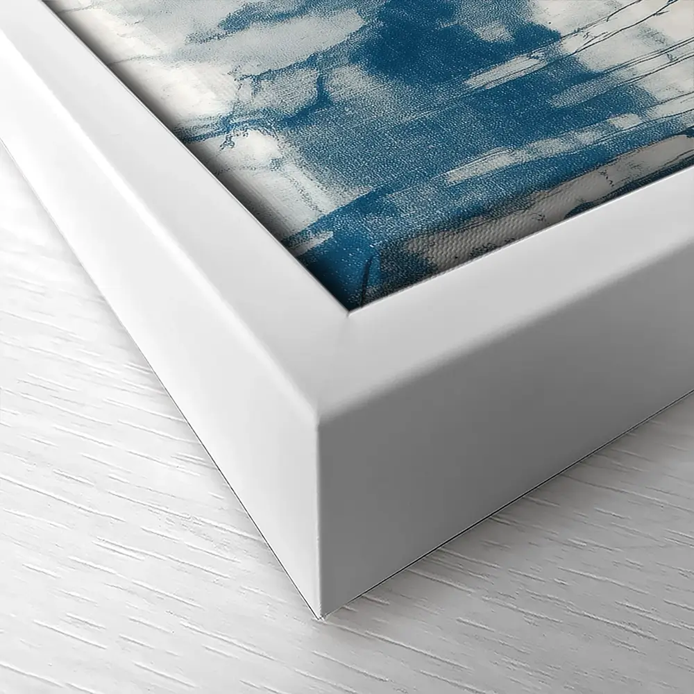 Winding Path Through Birch Trees Canvas Print Winding Path Through Birch Trees Canvas Print wall art product Chromatic Storm Studio