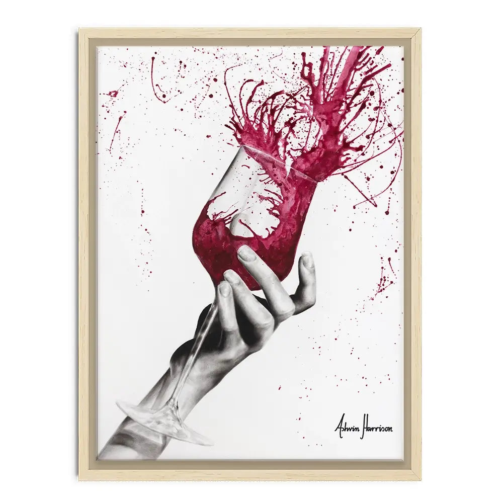 Wine Twirl Canvas Print Wine Twirl Canvas Print wall art product Ashvin Harrison
