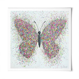 Wings Of Love Square Art Print Wings Of Love Square Art Print wall art product Jo Gough