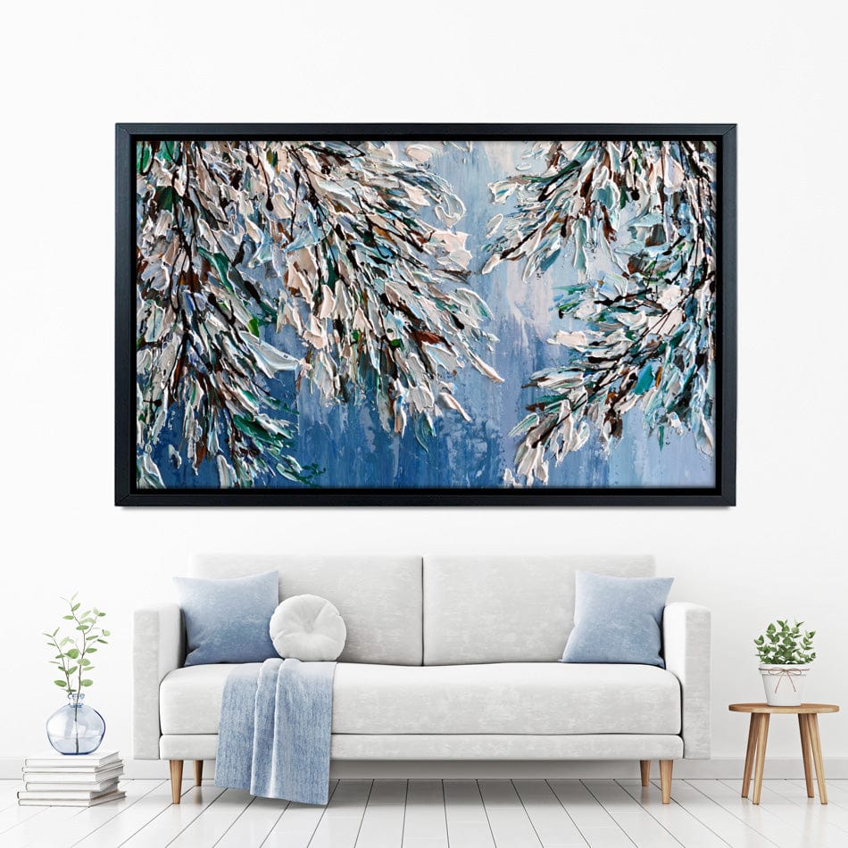 Winter 2 Canvas Print wall art product Olga Tkachyk