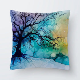 Winter Dawn Cushion Winter Dawn Cushion wall art product Art Print Shop