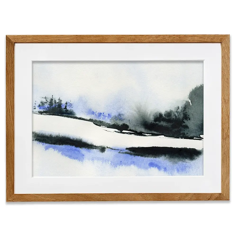 Winter Impressions Framed Art Print Winter Impressions Framed Art Print wall art product Treechild
