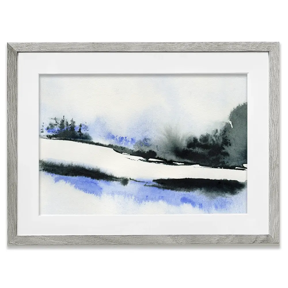 Winter Impressions Framed Art Print Winter Impressions Framed Art Print wall art product Treechild
