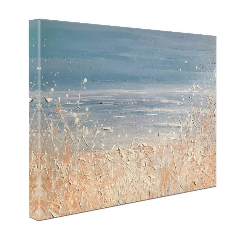 Winter Sea Canvas Print Winter Sea Canvas Print wall art product Charlotte Anna Reed