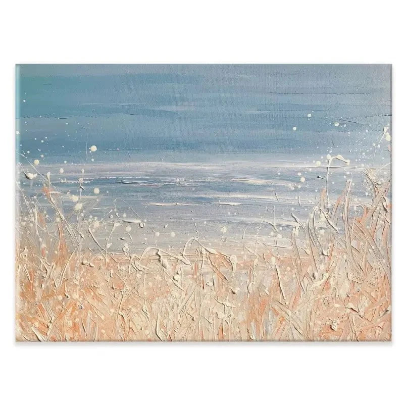 Winter Sea Canvas Print Winter Sea Canvas Print wall art product Charlotte Anna Reed