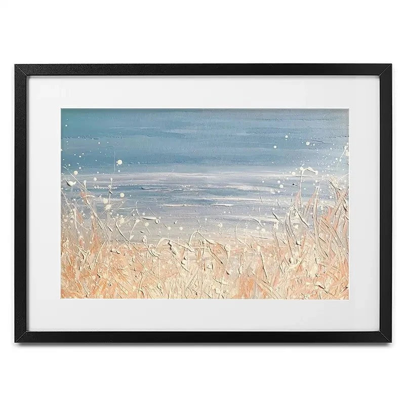 Winter Sea Framed Art Print Winter Sea Framed Art Print wall art product Charlotte Anna Reed