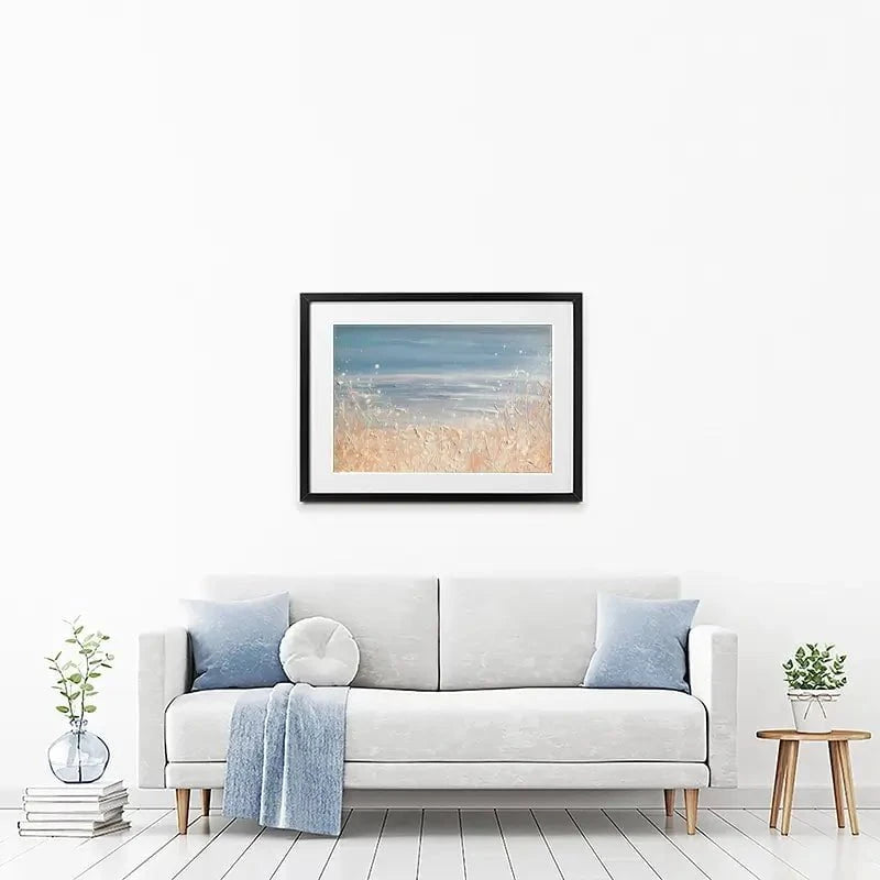 Winter Sea Framed Art Print Winter Sea Framed Art Print wall art product Charlotte Anna Reed