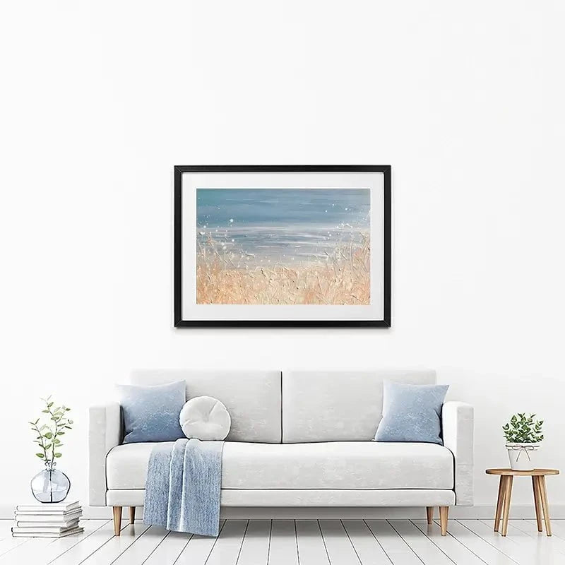 Winter Sea Framed Art Print Winter Sea Framed Art Print wall art product Charlotte Anna Reed