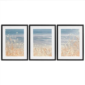 Winter Sea Framed Art Print Trio Winter Sea Framed Art Print Trio wall art product Charlotte Anna Reed