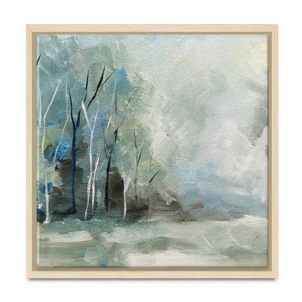 Winter Tones Square Canvas Print Winter Tones Square Canvas Print wall art product Galarta / Shutterstock