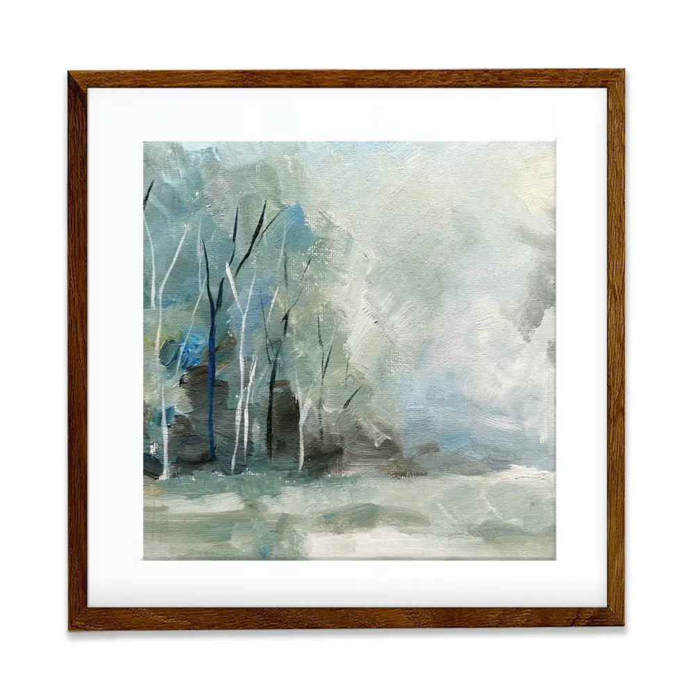 Winter Tones Square Framed Art Print Winter Tones Square Framed Art Print wall art product Galarta / Shutterstock