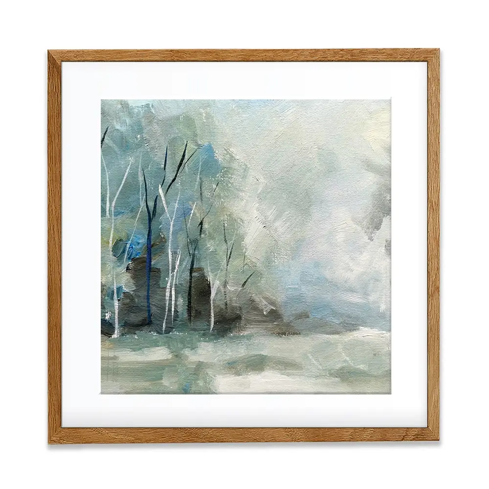 Winter Tones Square Framed Art Print Winter Tones Square Framed Art Print wall art product Galarta / Shutterstock