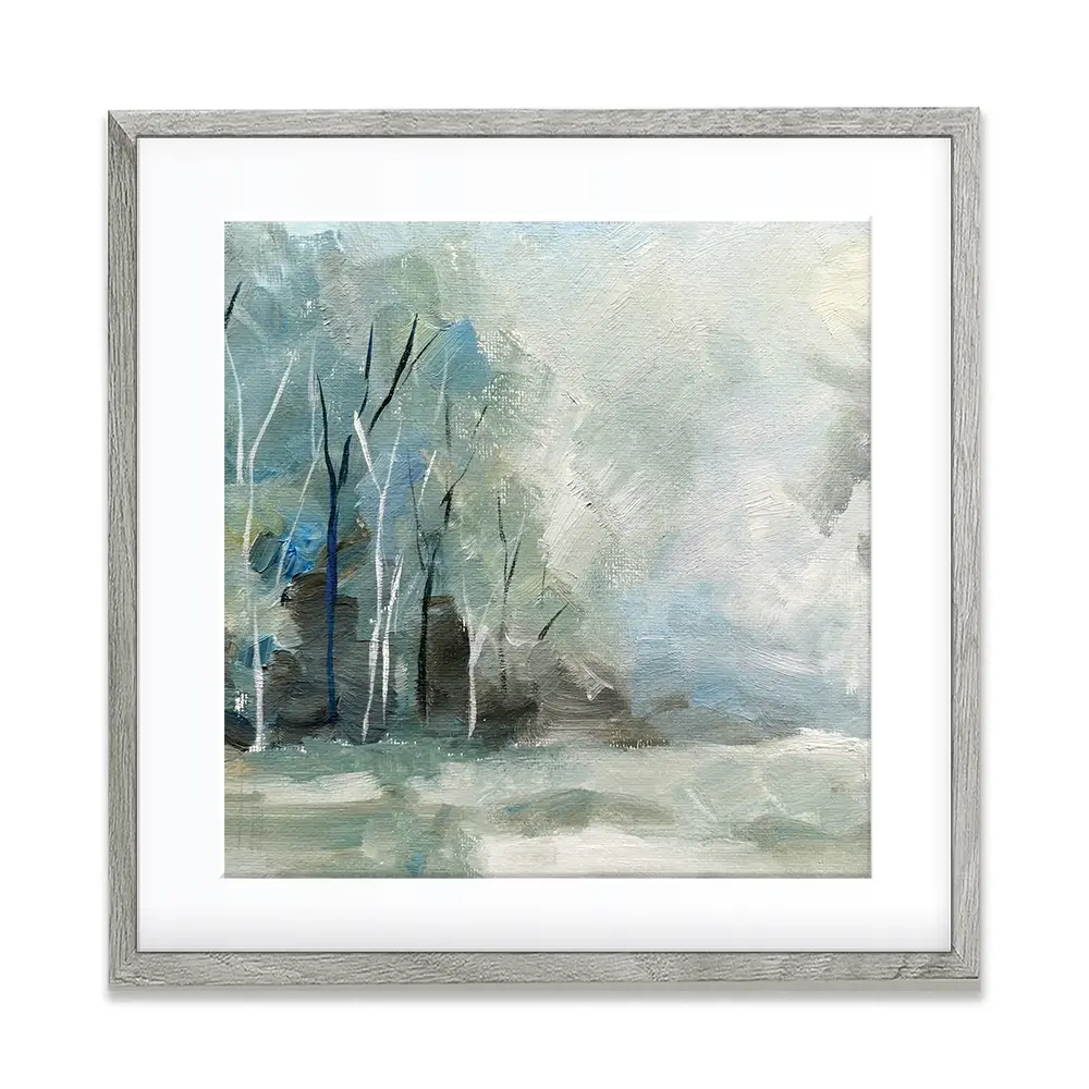 Winter Tones Square Framed Art Print Winter Tones Square Framed Art Print wall art product Galarta / Shutterstock