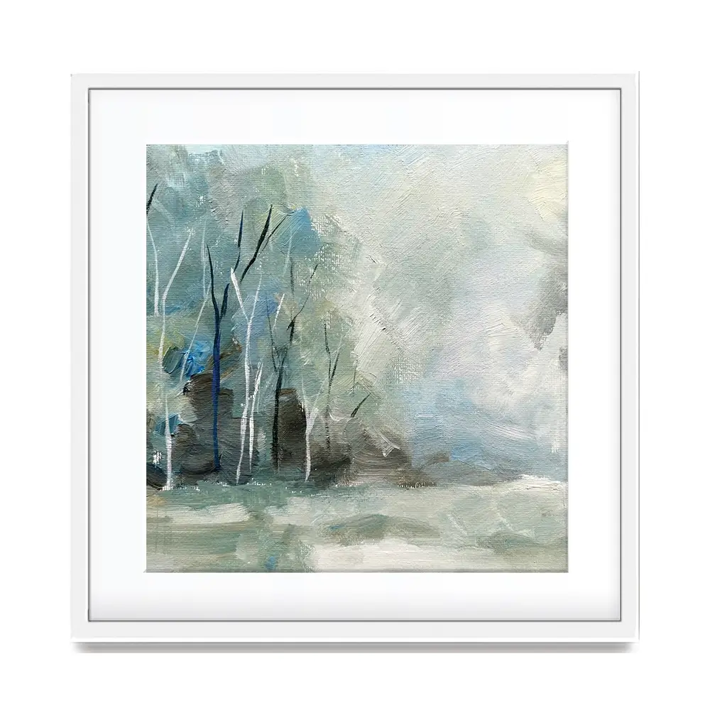 Winter Tones Square Framed Art Print Winter Tones Square Framed Art Print wall art product Galarta / Shutterstock