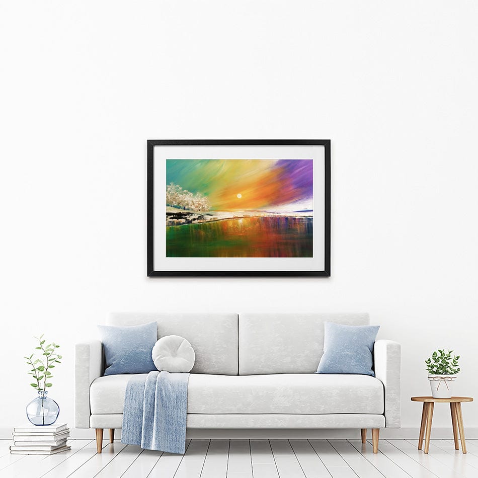 Winter Warmth Framed Art Print wall art product Osnat Tzadok