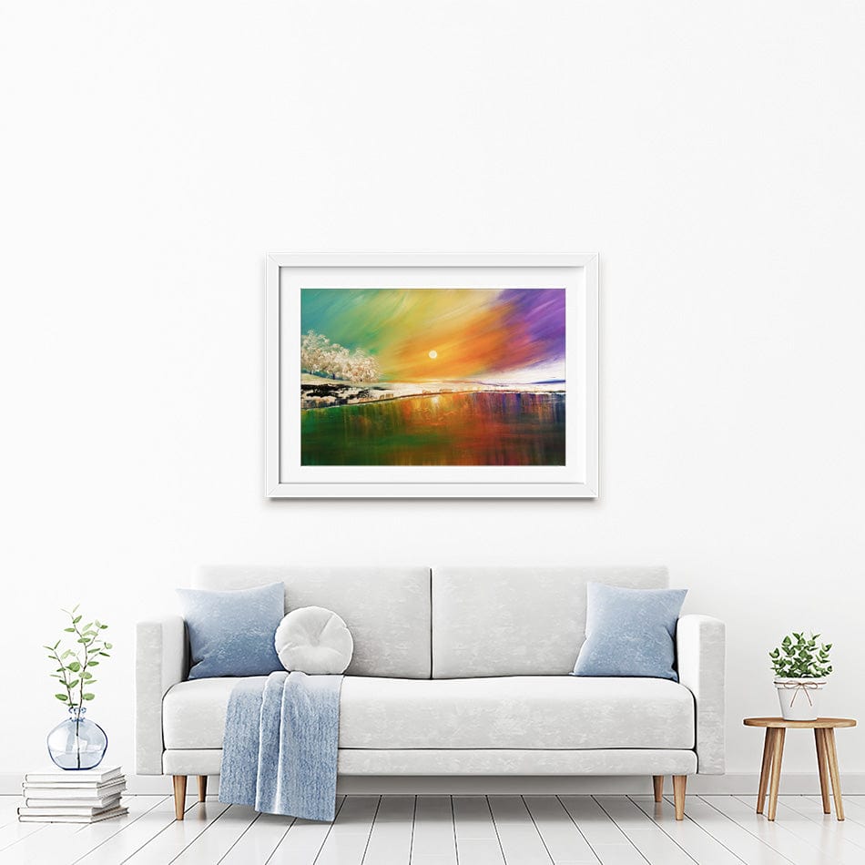 Winter Warmth Framed Art Print wall art product Osnat Tzadok