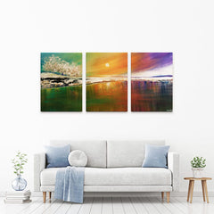 Winter Warmth Trio Canvas Print wall art product Osnat Tzadok