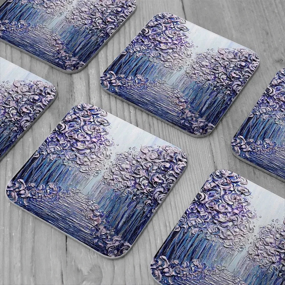 Winter Wonderland Coaster Set Winter Wonderland Coaster Set wall art product Nada Khatib