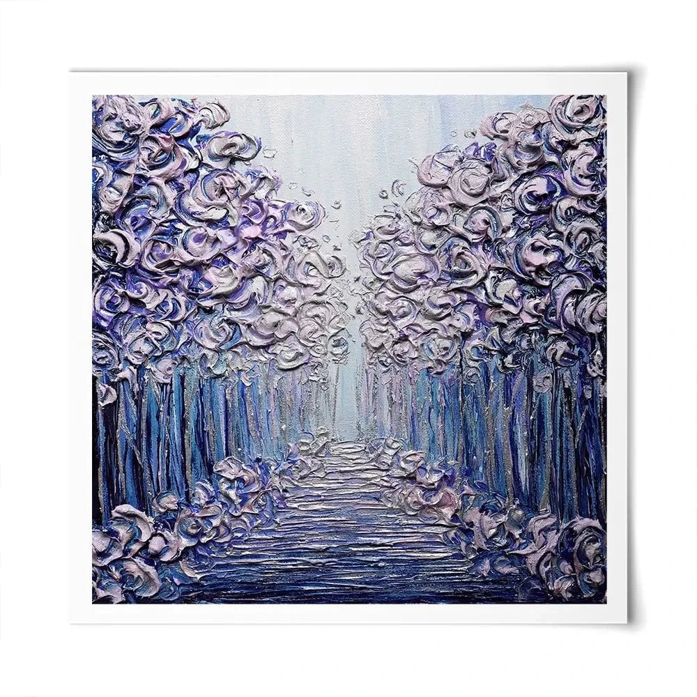 Winter Wonderland Square Art Print Winter Wonderland Square Art Print wall art product Nada Khatib