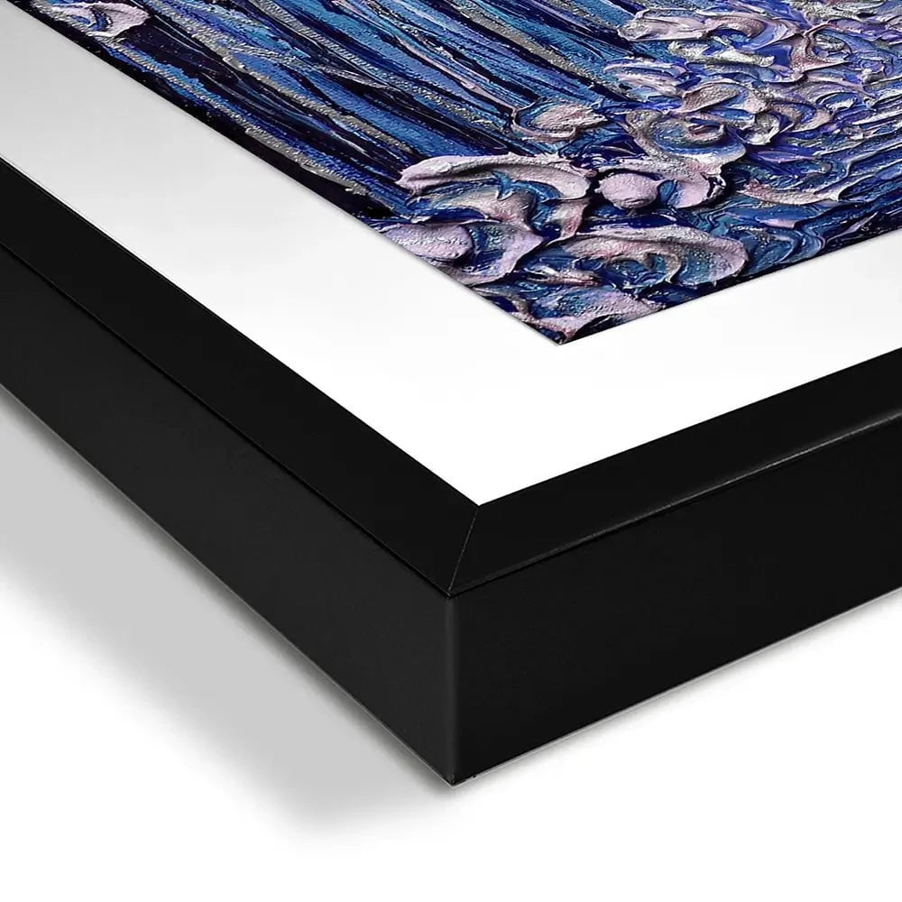 Winter Wonderland Square Framed Art Print Winter Wonderland Square Framed Art Print wall art product Nada Khatib