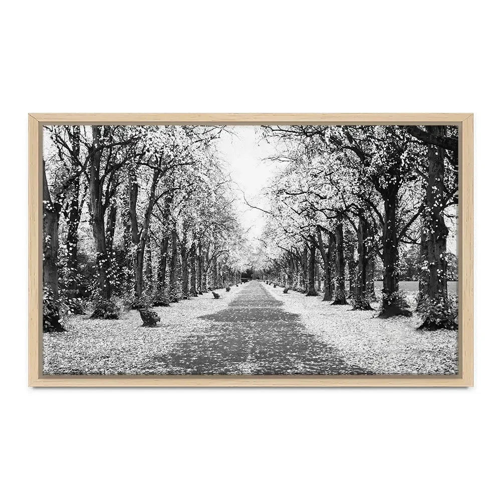 Winters Walk Canvas Print Winters Walk Canvas Print wall art product Aimee Linzi