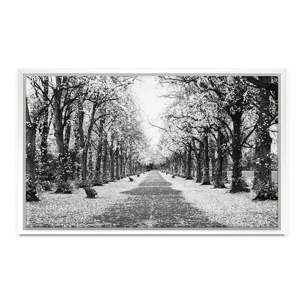 Winters Walk Canvas Print Winters Walk Canvas Print wall art product Aimee Linzi