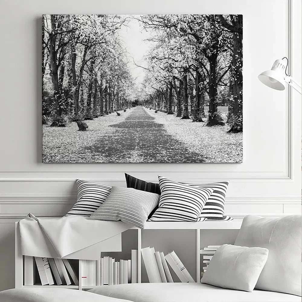 Winters Walk Canvas Print Winters Walk Canvas Print wall art product Aimee Linzi