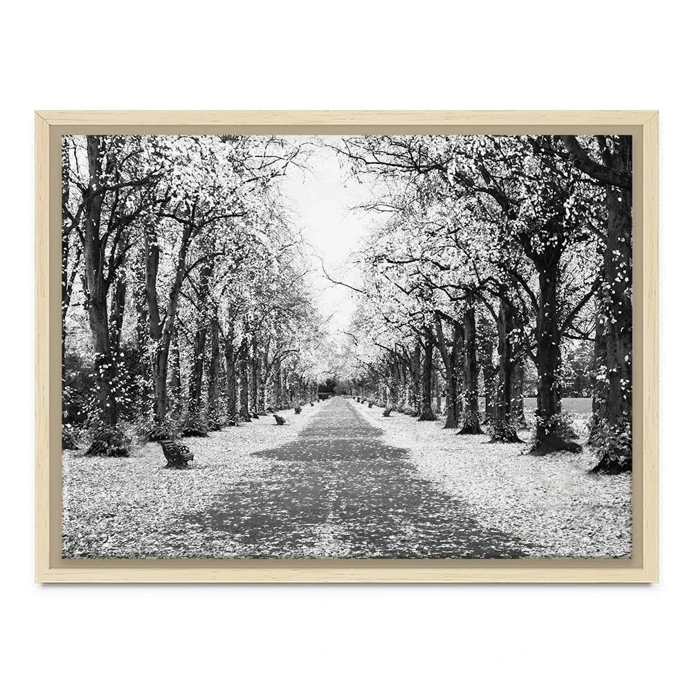 Winters Walk Canvas Print Winters Walk Canvas Print wall art product Aimee Linzi